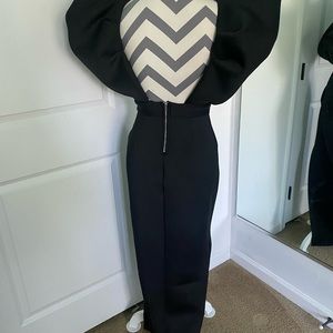 Black size small Mable ruffle dress.